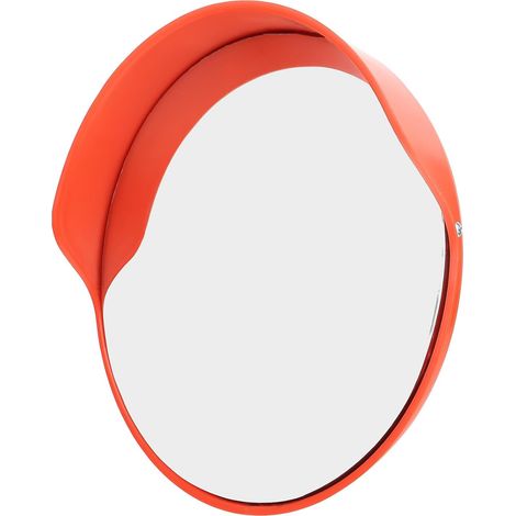 Miroir de Sécurité Grand Angle 30 CM Concave-Convexe en PC Résistant aux Températures Extrêmes pour Parking Intérieur et Extérieur Usine Zone Résidentielle Rétroviseur de (1/5)