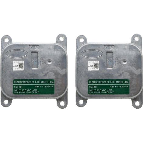 2x HB5313B626B Xenon HID Scheinwerfer-Vorschaltgerät Steuermodul für Ford Explorer 16-19 HB53-13B626-B Autolicht-Ansteuerung()