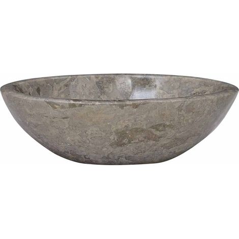 Maison Exclusive - Lavandino Grigio 53x40x15 cm in Marmo