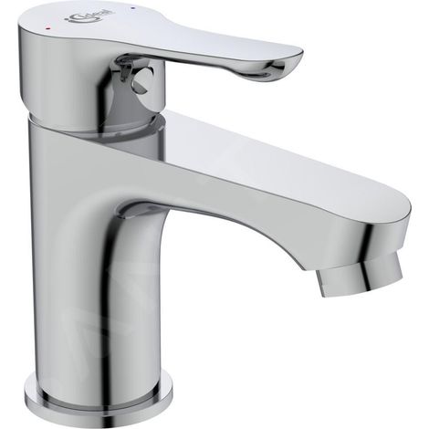 Ideal Standard Alpha - Mitigeur de lavabo avec garniture de vidage Click-Clack, chrome BC814AA (1/4)
