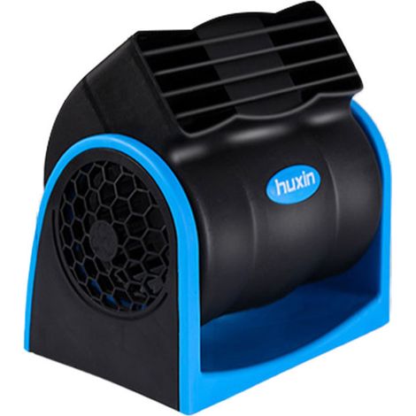 Refroidisseur Auto 12 V - Climatiseur Portable Sans Eau - Ventilateur Rafraîchissant pour Voiture Camion - 7 W 42 dB - 2 Vitesses - 1 Pièce (1/5)