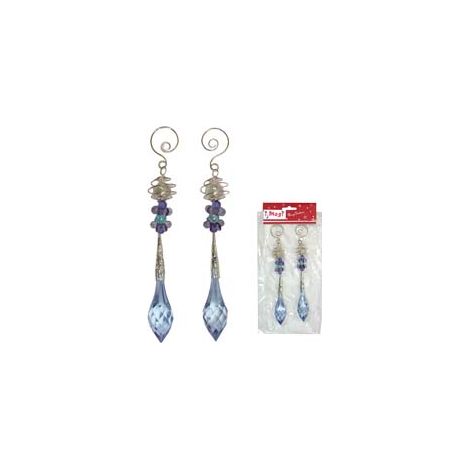 DECORO PENDENTE BLU - 1 blister I RE MAGI