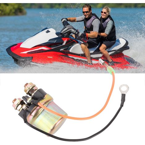 Anlasserrelais für Yamaha Waverunner Motorräder (Baujahre 1987–1997), Teilenummer 6G1819411000, Hochleistungs-Schütz, direkter Ersatz (1/5)