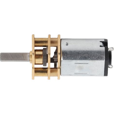 Moteur Électrique Réducteur GA12-N20 3V CC 500RPM Boîtier Métal Engrenages Qualité Supérieure (1/5)