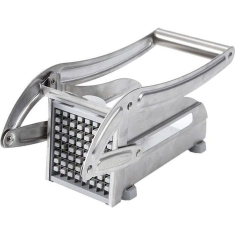 Coupe-pommes de terre manuel en acier inoxydable, trancheur de frites, Machine à découper la viande, outils de cuisine (1/5)