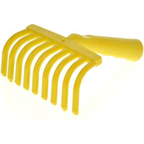 rastrillo de plástico de 9 dientes