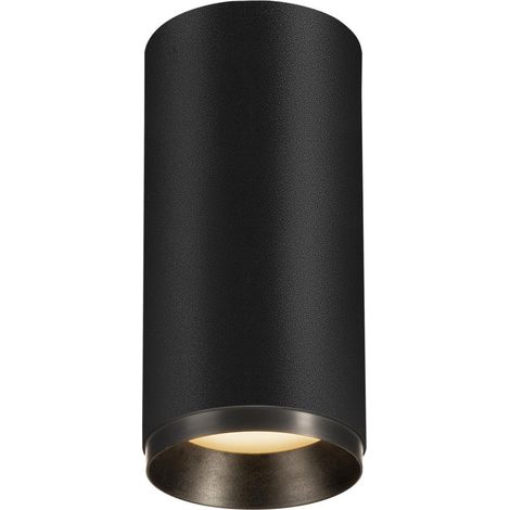 Spot en saillie Numinos M Dali cylindre noir 3000K - 36 deg - 1004515
