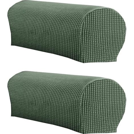 Copribraccioli in peluche morbido ed elastico, adatto per sedie, divani e altri mobili, set da 2 pezzi (1/5)