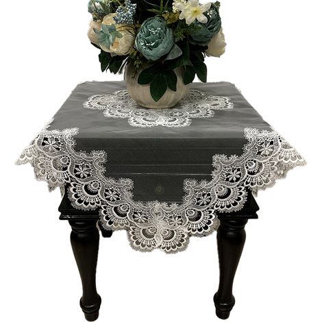 1 nappe de table basse, anti-froissement et non-glissante, housse de protection pour meubles, idéale pour mariages et événements familiaux