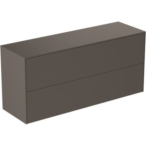 IDEAL STANDARD T4330Y2 Meuble sous-plan Conca WT, 2 tiroirs (1/2)