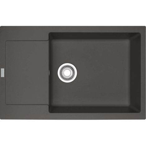 Franke Maris - Fregadero de fragranite MRG 611-78 BB, 78x50 cm, gris pizarra 114.0713.988