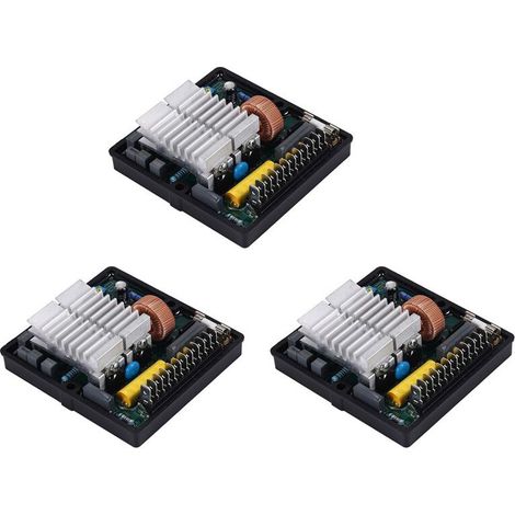 3 reguladores automáticos de voltaje SR7 para generador SR7-2G para Mecc Alte. Placa reguladora de voltaje AVR para generador. (1/4)
