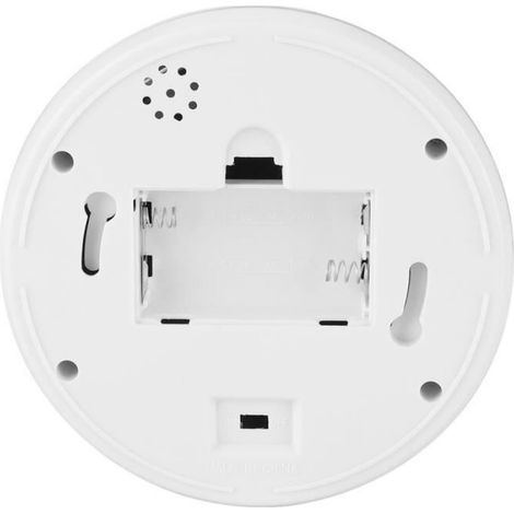 Caméra Factice - Dôme De Sécurité Simulé Pour Intérieur Et Extérieur - Fonctionne Avec Piles AA - LED Rouge Clignotante - 12,5 Cm De Diamètre - 1 Pièce (1/4)