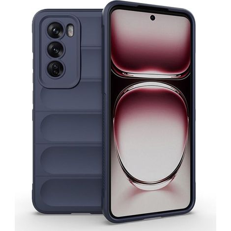 Oppo Reno 12 Pro Gaming-Schutzhülle, stoßfest, Marineblau