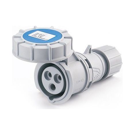 Presa Industriale CEE 3 Poli 16A 6H 220-250V 2P+T IP67