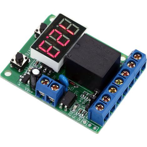 12V DC Spannungserkennungs-Lastentladeüberwachungsrelais-Schalter-Teststeuerplatinenmodul (1/5)