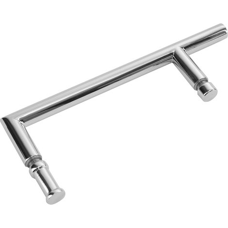 Maniglia finitura cromo lucido ricambio per box porta doccia mod. Optional 1