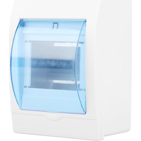 Boîtes de disjoncteurs Boîte industriel de distribution avec couvercle transparent en plastique en voies 3-4 sur les murs intérieurs (1/5)