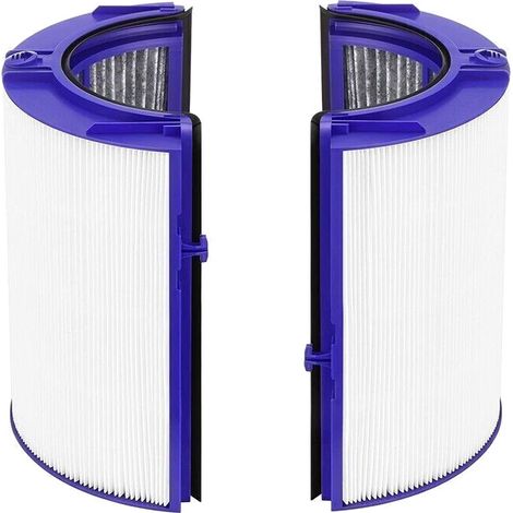 Trade-Shop HEPA-Filter inkl. Aktivkohlefilter kompatibel mit Dyson TP07 TP08 TP09 TP7A PH3A ersetzt 970341-01 965432-01 / Luftreiniger Ventilator - 1 Stück