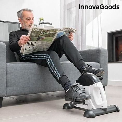 Pédaleur de Fitness 5 fonctions - Mini-vélo pour bras et jambes, vélo d appartement avec temps, distance, tours et calorie