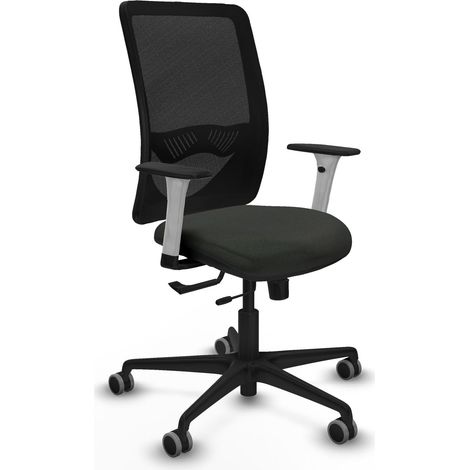 Chaise de bureau piqueras y crespo Zulema blanc support lombaire (1/2)