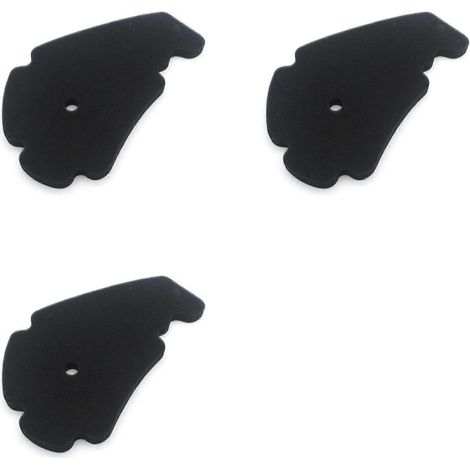3 filtres à air en mousse pour scooter Piaggio 125cc/200cc/250cc/300cc/400cc/500cc Beverly MP3 Carnaby X7 X9 X10 (1/5)