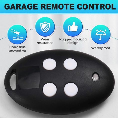 Émetteur de télécommande de porte de garage pour-- (1/5)