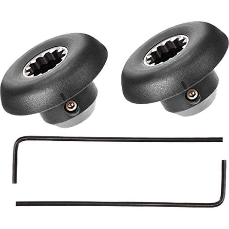 Lot de 2 pièces de rechange, kit de réparation, écrou de blocage, douille, clé Allen pour blenders Vitamix et clé Allen pour lames des séries Vitamix 5200, 5006, 5012, 5057 et 5062 (1/5)