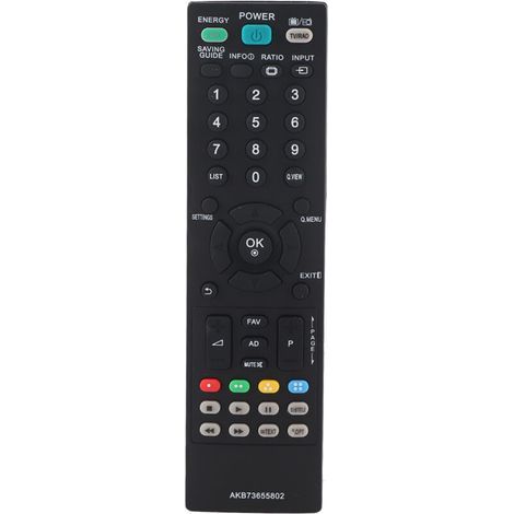 Télécommande universelle de remplacement pour téléviseurs LG – Modèles AKB73655802 et AKB33871407 – Fonctionnelle, compatible et livrée avec piles (1/5)