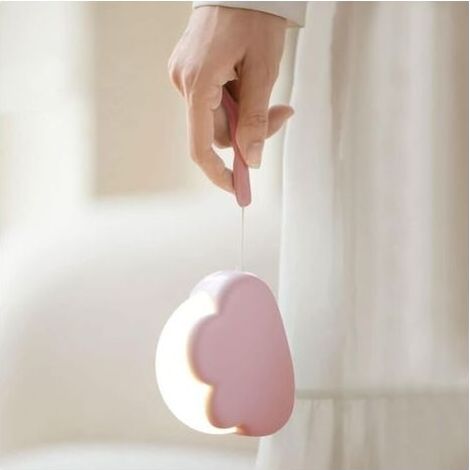 Baby-Nachtlicht, Kinder-Nachtlicht, mit 4 Helligkeitsstufen und Silikonband, Nachtlichter für Kinder, Wolken-Nachtlampe zum Stillen, wiederaufladbares Kinder-Nachtlicht, ideales Nachtlicht für Baby un (1/5)