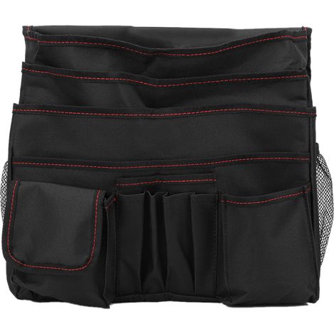 Sacoche multifonctionnelle portable pour tablette/organisateur de documents de voiture (noir) (1/5)