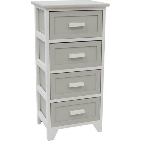 Abingdon 3 Drawer Willow Storage Unit (1/4)