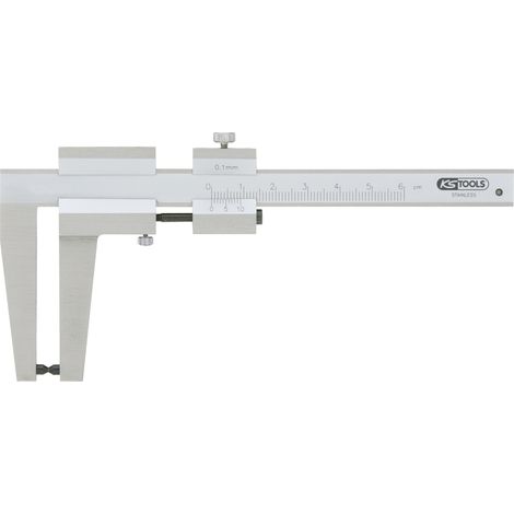 KS Tools - Pied à coulisse en inox pour tambours de frein VL, 0-60 mm - 300.0535