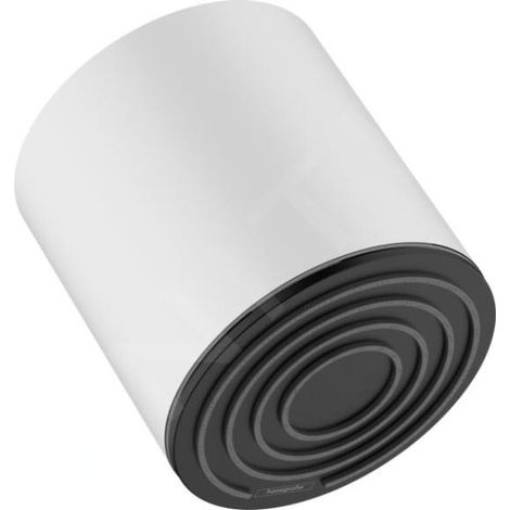 Hansgrohe Pulsify S - Pommeau de douche 105, 1 jet, blanc mat 24130700