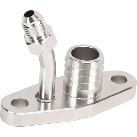 Kit Raccord d'Alimentation Huile 4AN et Retour Drain 10AN pour Turbo, Bride Drainage avec Joint, Compatible CT9 CT12 CT20 CT26 (1/5)