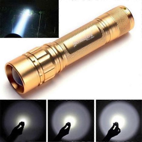 Lampe torche LED rechargeable 6000 lm, 3 modes, éclairage ultra-lumineux, fournitures pour outils USA (1/5)