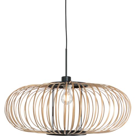 Steinhauer - lampada a sospensione - Silva - naturale - bambù