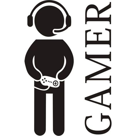 MINKUROW Adesivo Da Parete Decalcomania Gamer Boy, Adesivi Murali Per Videogiochi, Mondo Di Gioco Rimovibile Per Net Bar Salotti Camera Da Letto Camera Da Letto Sala Giochi E Decorazione Di Sfondo Per (1/5)