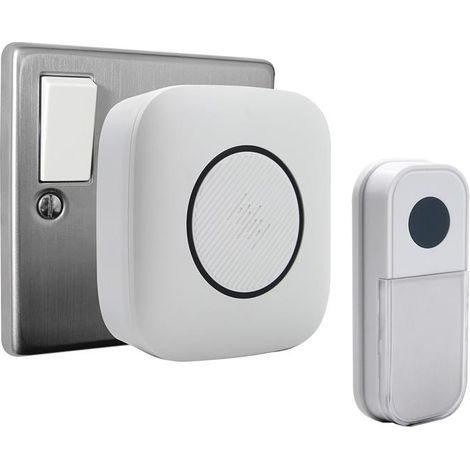 Uni-Com Plug-in Door Chime in White with Model Numbers 98440GB and 90022, UNC68648 (1/3)