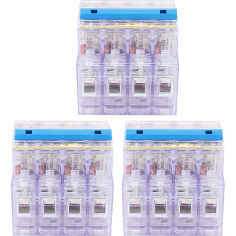 DZ47-63 4p663a Transparent Air Switch, Small Transparent Miniature Circuit Breaker for Home Use (Sold in sets of three) (1/5)
