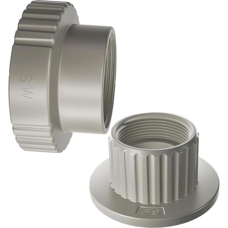 Adaptateur de fontaine de piscine étanche : remplacement de connexion d'eau enterrée, kit de connecteur durable sécurisé, construction en matériau solide, adaptateur d'accessoire de piscine, (1/5)
