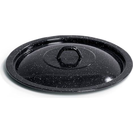 Tapa de caldero esmaltada de 9,5 l, 36 cm