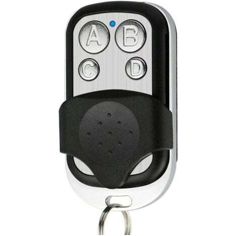 Universal 433.92 MHz remote control for automatic gates – Programmable with 4 codes – 12V battery included – Long operating range