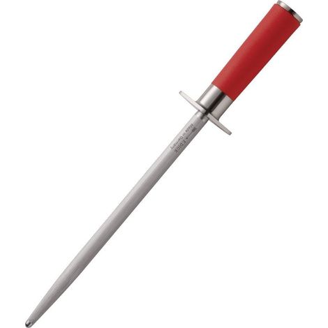 F. Dick Acciaino, Red Spirit (Lama Da 25 Cm, Taglio Standard, Manico Di Materiale Sintetico Pregiato, 65°Hrc) 76543302, Rosso