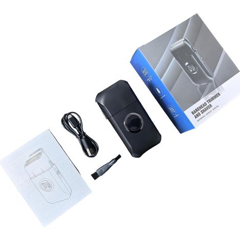 Rasoir électrique de poche avec recharge pour le visage, texture parfaite pour les voyages d'affaires et la salle de sport (1/5)
