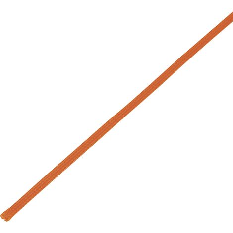 TRU COMPONENTS 1572548 CBBOX0510-OR Geflechtschlauch Orange PET 5 bis 10 mm 10 m