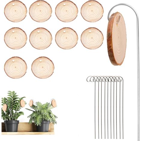 10 Pièces Étiquettes potager ardoise Marque plante tige Panneaux de plantation en ardoise Lot panneaux de plantes pour l'extérieur Inscription individuelle de plantes les plantes de jardin (A) (1/5)