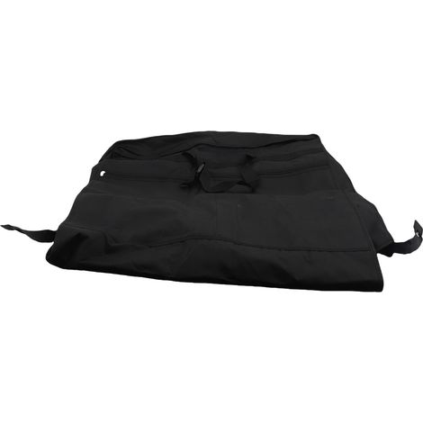 Housse Porte Robe de Mariée Transport – Grande Poches Fenêtre PVC Transparent Voyage Réception, Noir (1/2)