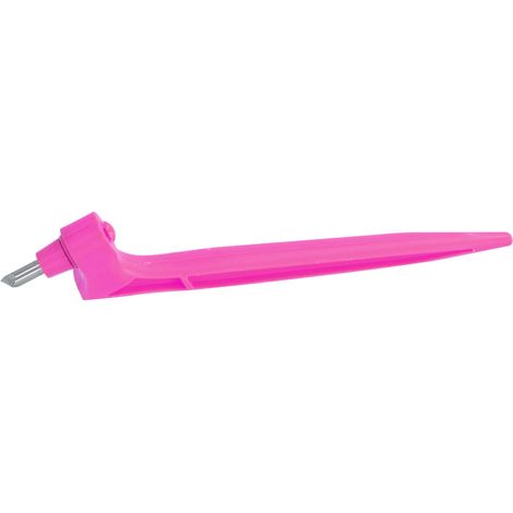 Outils de découpe pour loisirs créatifs : couteau de précision en acier inoxydable avec lame rotative à 360° (rose). (1/5)