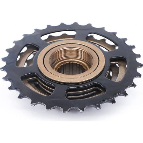 Roue libre 6/7 vitesses 14-28T - Accessoire de remplacement pour VTT - Pignon d'inertie - Équipement portable pour vélo (1/5)